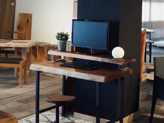 36.ウォールナット|パソコンデスク