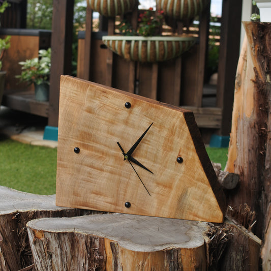 トチ|一枚板時計