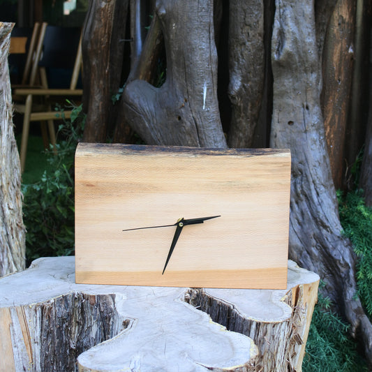 ナラ|一枚板時計