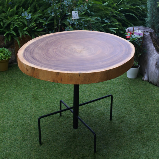 54.モンキーポッド 輪切り|ミニテーブル