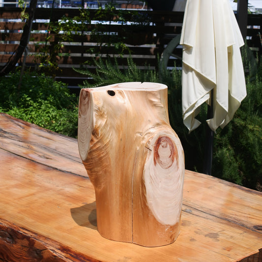 ひのき|丸太スツール